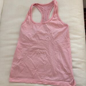 Stylish Pink Racerback Tank Top
